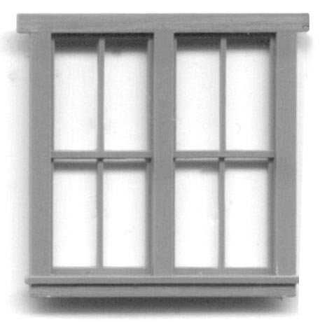 NIB HO Tichy #8126 4/4 Double Unit Window 64 x 80 6 Pieces 